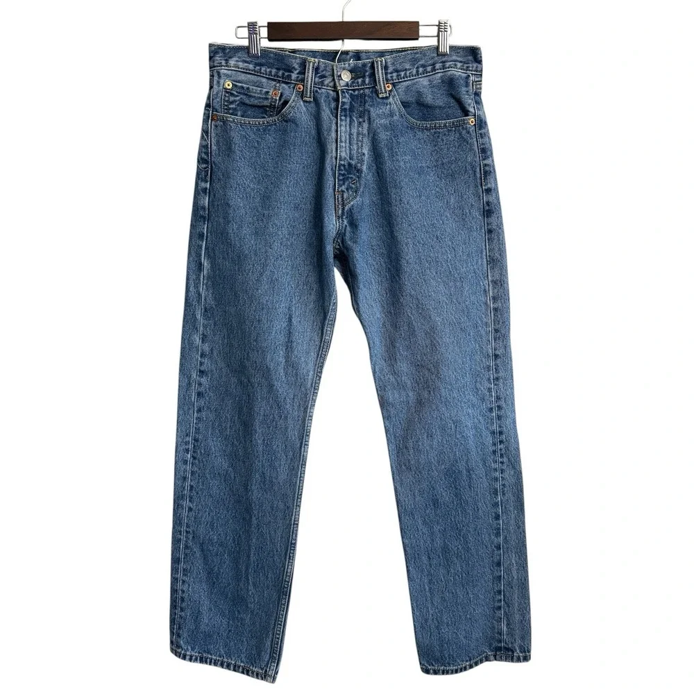 Levi's 505 jeans men's 33x30 classic preppy cowboy western grunge Levi Strauss